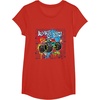 image:imageHot Wheels Monster Trucks  Always Go Big Spray Paint Wall TShirtRed
