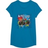 image:imageHot Wheels Monster Trucks  Always Go Big Spray Paint Wall TShirtSapphire Blue