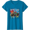 image:imageHot Wheels Monster Trucks  Always Go Big Spray Paint Wall TShirtSapphire Blue