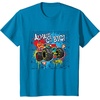 image:imageHot Wheels Monster Trucks  Always Go Big Spray Paint Wall TShirtSapphire Blue