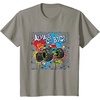 image:imageHot Wheels Monster Trucks  Always Go Big Spray Paint Wall TShirtSlate Grey