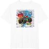 image:imageHot Wheels Monster Trucks  Always Go Big Spray Paint Wall TShirtWhite