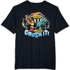 image:imageHot Wheels Monster Trucks  Crush It TShirtBlack