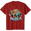 image:imageHot Wheels Monster Trucks  Crush It TShirtCranberry Red