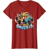 image:imageHot Wheels Monster Trucks  Crush It TShirtCranberry Red