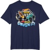 image:imageHot Wheels Monster Trucks  Crush It TShirtNavy Blue