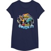 image:imageHot Wheels Monster Trucks  Crush It TShirtNavy Blue