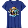 image:imageHot Wheels Monster Trucks  Crush It TShirtRoyal Blue