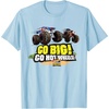 image:imageHot Wheels Monster Trucks  Go Big Go Hot Wheels TShirtBaby Blue