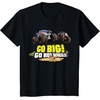 image:imageHot Wheels Monster Trucks  Go Big Go Hot Wheels TShirtBlack