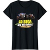 image:imageHot Wheels Monster Trucks  Go Big Go Hot Wheels TShirtBlack