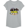 image:imageHot Wheels Monster Trucks  Go Big Go Hot Wheels TShirtHeather Grey