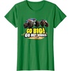image:imageHot Wheels Monster Trucks  Go Big Go Hot Wheels TShirtKelly Green