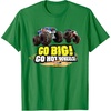 image:imageHot Wheels Monster Trucks  Go Big Go Hot Wheels TShirtKelly Green