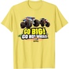 image:imageHot Wheels Monster Trucks  Go Big Go Hot Wheels TShirtLemon Yellow
