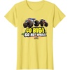 image:imageHot Wheels Monster Trucks  Go Big Go Hot Wheels TShirtLemon Yellow