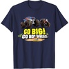 image:imageHot Wheels Monster Trucks  Go Big Go Hot Wheels TShirtNavy Blue