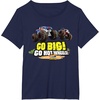 image:imageHot Wheels Monster Trucks  Go Big Go Hot Wheels TShirtNavy Blue