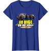 image:imageHot Wheels Monster Trucks  Go Big Go Hot Wheels TShirtRoyal Blue
