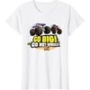 image:imageHot Wheels Monster Trucks  Go Big Go Hot Wheels TShirtWhite