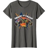 image:imageHot Wheels Monster Trucks  Smash and Crash TShirtAsphalt Grey