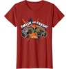 image:imageHot Wheels Monster Trucks  Smash and Crash TShirtCranberry Red