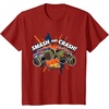 image:imageHot Wheels Monster Trucks  Smash and Crash TShirtCranberry Red