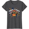 image:imageHot Wheels Monster Trucks  Smash and Crash TShirtDark Heather Grey