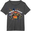 image:imageHot Wheels Monster Trucks  Smash and Crash TShirtDark Heather Grey