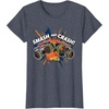 image:imageHot Wheels Monster Trucks  Smash and Crash TShirtHeather Blue