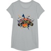 image:imageHot Wheels Monster Trucks  Smash and Crash TShirtHeather Grey