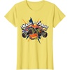 image:imageHot Wheels Monster Trucks  Smash and Crash TShirtLemon Yellow
