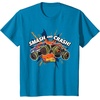 image:imageHot Wheels Monster Trucks  Smash and Crash TShirtSapphire Blue