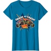 image:imageHot Wheels Monster Trucks  Smash and Crash TShirtSapphire Blue