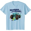 image:imageHot Wheels Monster Trucks  Smash and Roar TShirtBaby Blue