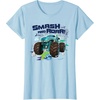 image:imageHot Wheels Monster Trucks  Smash and Roar TShirtBaby Blue
