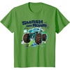 image:imageHot Wheels Monster Trucks  Smash and Roar TShirtGrass Green