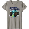 image:imageHot Wheels Monster Trucks  Smash and Roar TShirtSlate Grey