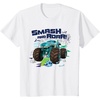 image:imageHot Wheels Monster Trucks  Smash and Roar TShirtWhite
