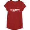 image:imageHot Wheels Red Flag Logo TShirtCranberry Red