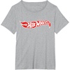 image:imageHot Wheels Red Flag Logo TShirtHeather Grey
