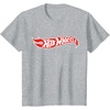image:imageHot Wheels Red Flag Logo TShirtHeather Grey