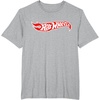 image:imageHot Wheels Red Flag Logo TShirtHeather Grey