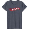 image:imageHot Wheels Red Logo TShirtHeather Blue