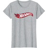 image:imageHot Wheels Red Logo TShirtHeather Grey