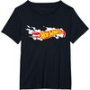 image:imageHot Wheels Smoke Flag Logo TShirtBlack