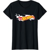 image:imageHot Wheels Smoke Flag Logo TShirtBlack