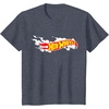 image:imageHot Wheels Smoke Flag Logo TShirtHeather Blue