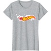 image:imageHot Wheels Smoke Flag Logo TShirtHeather Grey