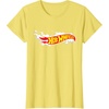 image:imageHot Wheels Smoke Flag Logo TShirtLemon Yellow